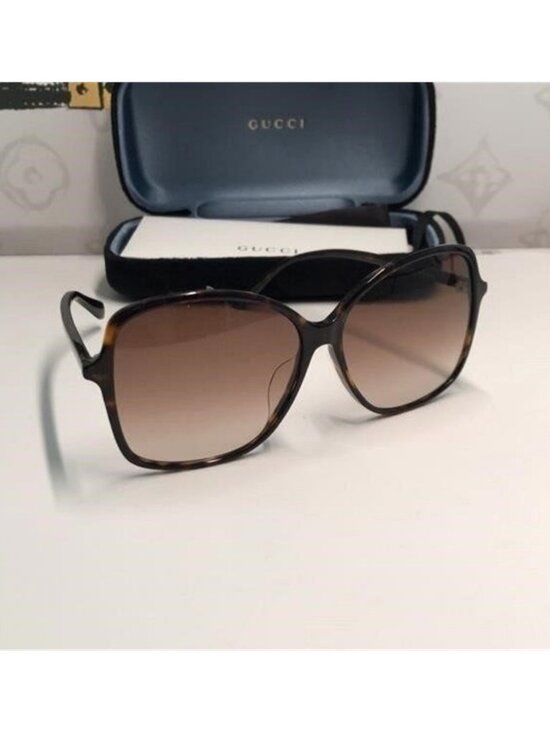 Gucci GG0546SK 002 – Havana Brown Gradient | 60-14-145 | New Authentic” main image 4